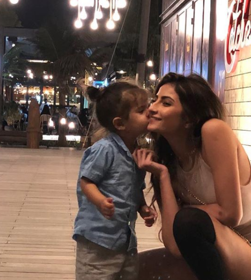 Palak Tiwari and Reyansh Tiwari